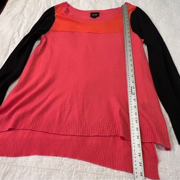 Nicole by Nicole Miller Lightweight Color Block Sweater - Women's Large - Picture 6 of 7
